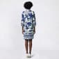 Womens Mlle Gabrielle 3/4 Sleeve Floral Leaf Shirtdress - image 2