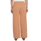 Petite Emaline Rockford Solid Knit Crepe Pull On Flare Pants - image 2