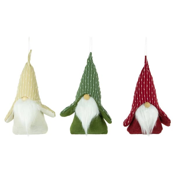 Northlight Seasonal 8.5in. Gnomes Christmas Figures - Set of 3