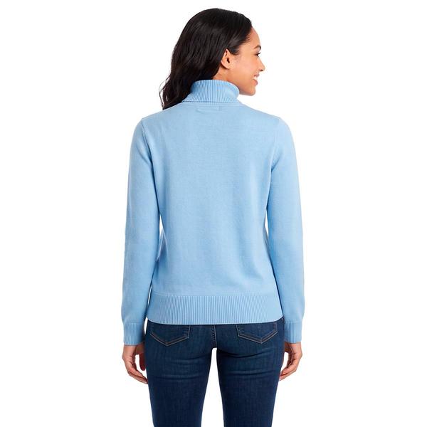 Petite Retrology Long Sleeve Turtleneck Snowflake Sweater