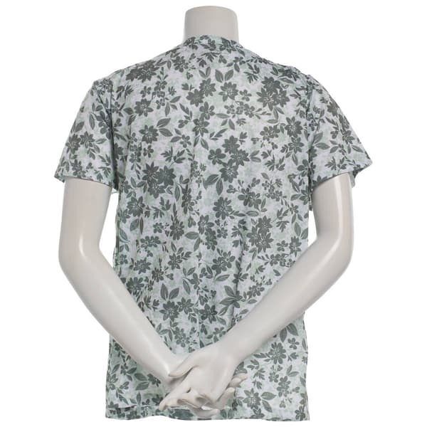 Petite Preswick & Moore® Short Sleeve Lace Bloom Rings Tee