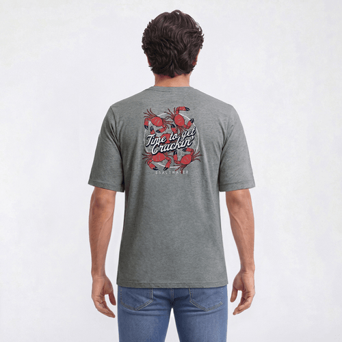 Mens IZOD® Crab Get Crackin'' Short Sleeve Tee