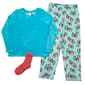 Womens HUE&#40;R&#41; Long Sleeve & Penguins Pants Pajama Set w/ Socks - image 1