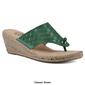Womens Cliffs by White Mountain Beaux Wedge Sandal - image 9