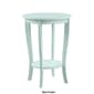 Convenience Concepts American Heritage Round End Table with Shelf - image 14