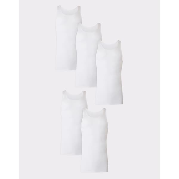 Mens Tall Hanes Core 5pk. Tanks