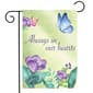 Briarwood Lane Always in Our Hearts Garden Flag - image 1