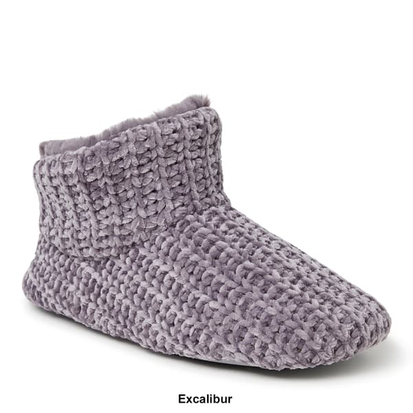 Womens Dearfoams&#174; Chenille Booties