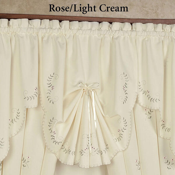 Forget Me Not Fan Valance - 30x40