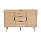 Baxton Studio Harrison Natural Brown Wood 3-Drawer Sideboard - image 4