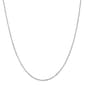 Unisex Gold Classics(tm) 1.1mm. 14k White Singapore 14in. Necklace - image 1