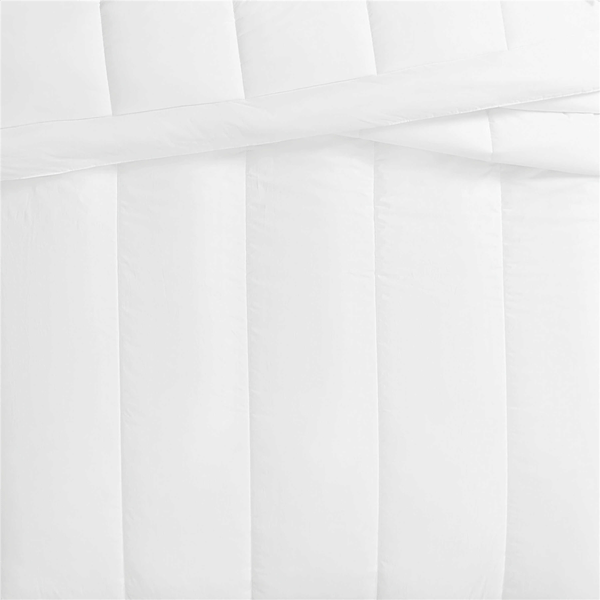 Brooklyn Loom Solid Cotton Percale 3pc. Comforter Set - image 