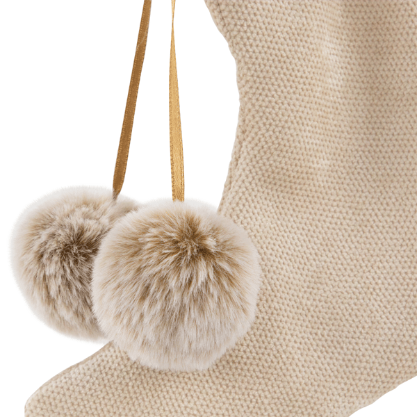 Northlight 7.5in. Plush Stockings Christmas Ornaments - Set of 2