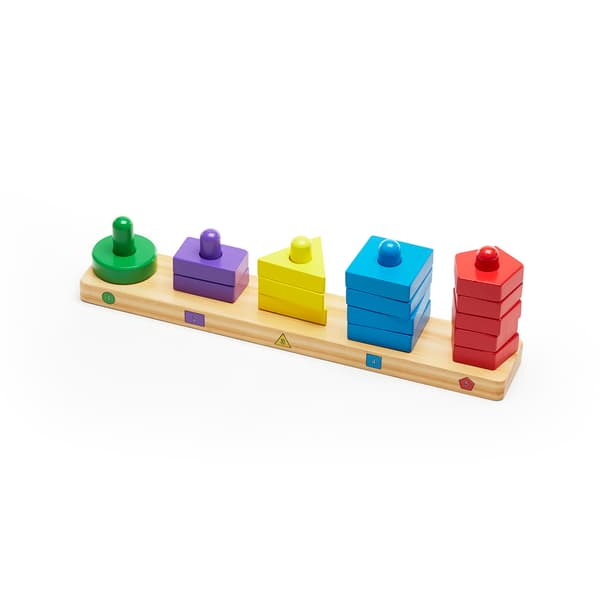 Melissa &amp; Doug® Stack And Sort Board