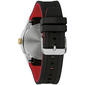 Mens Bulova Multifunction Black Silicone Strap Watch - 98C138 - image 3
