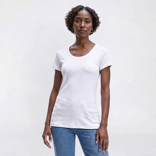 Womens Architect® Cap Sleeve Scoop Neck Tee