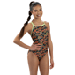 Juniors Dolfin® Uglies Gourd Vibes V-Back One Piece Swimsuit - image 1