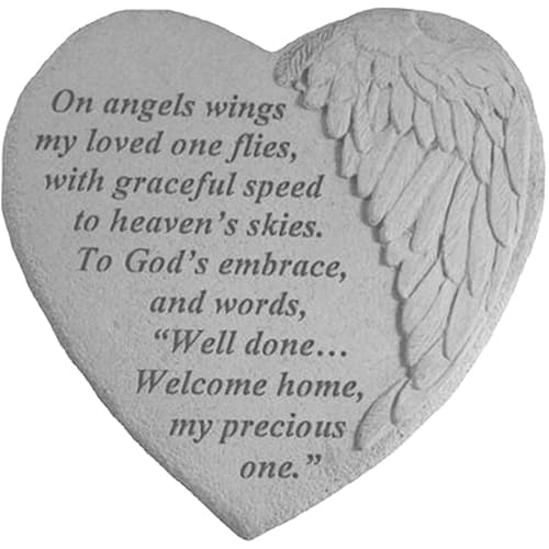 On Angel Wings Memorial Stone - image 