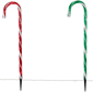 Northlight 6pc. Outdoor Christmas Candy Cane Pathway Markers - image 4