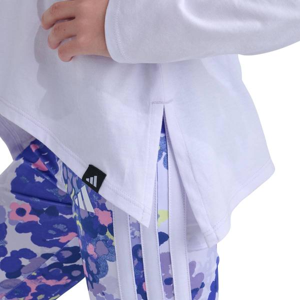 Girls (4-6x) adidas® Long Sleeve Bouquet Tee w/Floral Legging Set