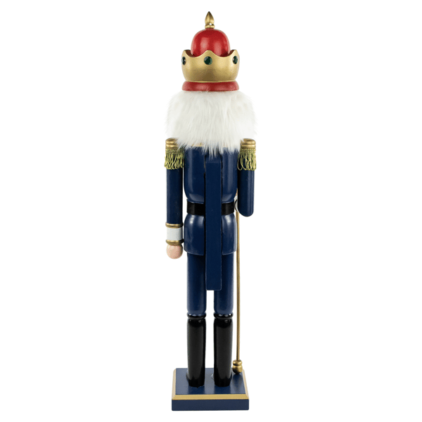 Northlight Blue & Gold Christmas Nutcracker King with Scepter