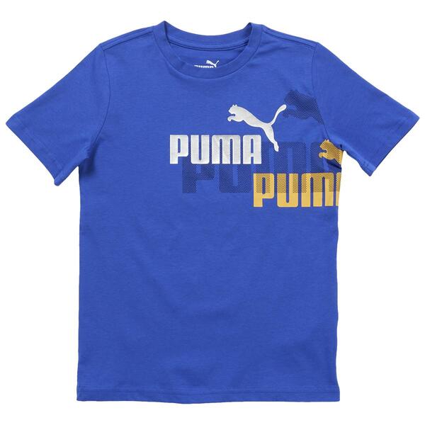 Boys &#40;8-20&#41; Puma Logo Lab Pack Short Sleeve Jersey Tee - image 