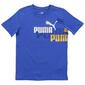 Boys &#40;8-20&#41; Puma Logo Lab Pack Short Sleeve Jersey Tee - image 1