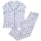 Womens Laura Ashley® Short Sleeve Tiled Fruit Pajama Set - image 1