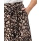 Plus Size NY Collection Tie Waist Brown Pelage Maxi Skirt - image 4