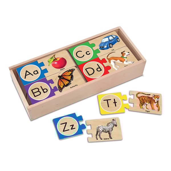 Melissa &amp; Doug(R) Letter Puzzles