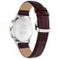 Mens Citizen® Navy Dial Brown Leather Strap Watch - AW0096-06L - image 3