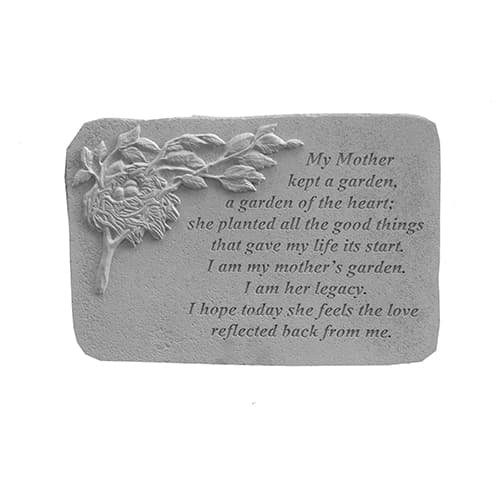 My Mother Memorial Stone