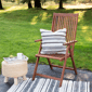 Northlight Handloom Woven Outdoor Square Throw Pillow - Grey - image 2