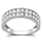 Nova Star(R) 1ctw. Lab Grown Diamond Two Row Anniversary Band - image 1