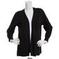Womens Napa Valley Long Sleeve Pointelle Open Front Cardigan - image 5