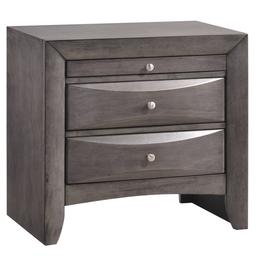 Elements Emily 2 Drawer Nightstand