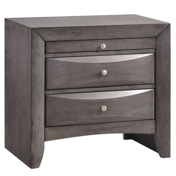 Elements Emily 2 Drawer Nightstand - image 