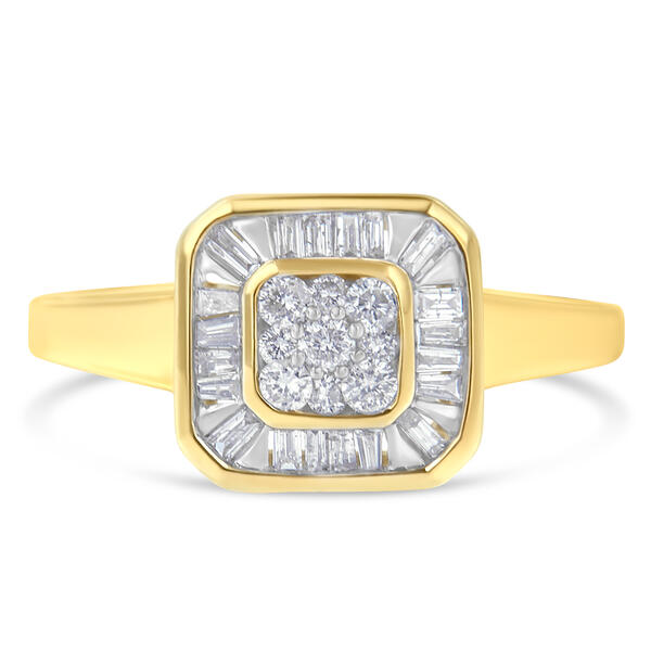 Diamond Classics&#40;tm&#41; 1/2ctw. Diamond Cocktail Ring - image 