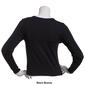 Juniors Jolie & Joy Varsity Long Sleeve Ringer Tee - image 2