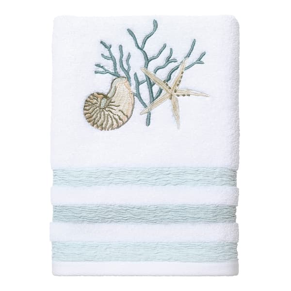 Avanti Coastal Terrazzo Bath Towel Collection