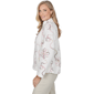 Womens Alfred Dunner Sunset Ridge Floral Sherpa Jacket - image 4