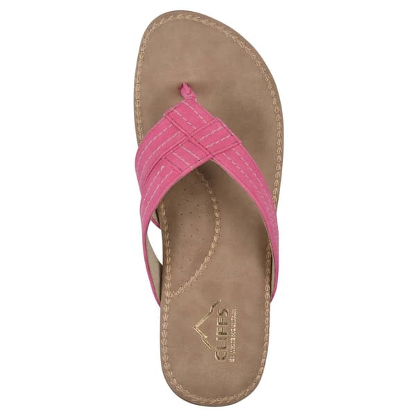 Womens Cliffs by White Mountain Fateful Slip-On Sandals