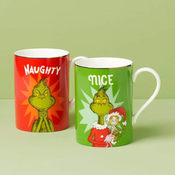 Lenox&#40;R&#41; Naughty & Nice Mug Set