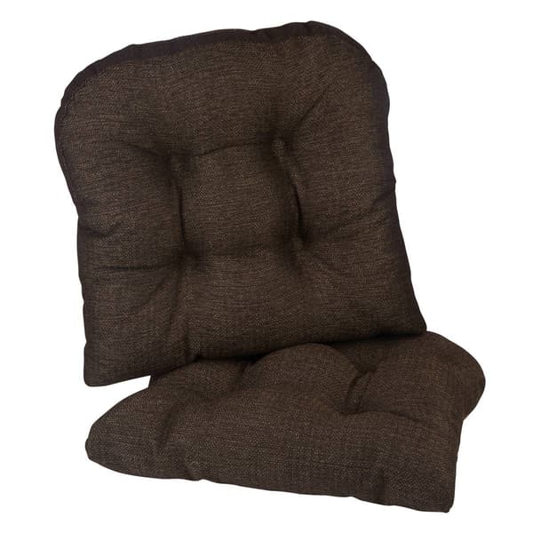 Klear Vu The Gripper® 2pc. Large Omega Tufted Chair Cushions