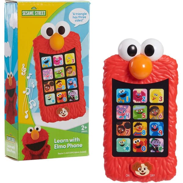 Sesame Street Learn w/ Elmo Phone - image 