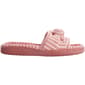 Womens Ella & Joy Stripe Knot Slide Slippers - image 2