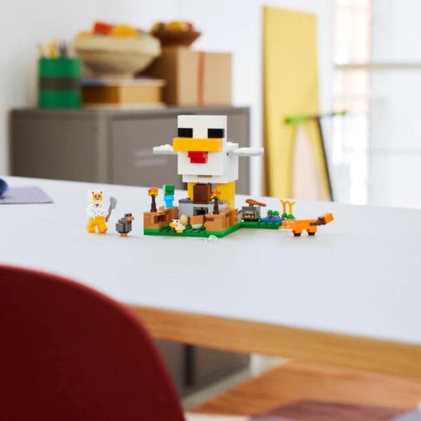 LEGO® Minecraft® Chicken Farm Building Kit
