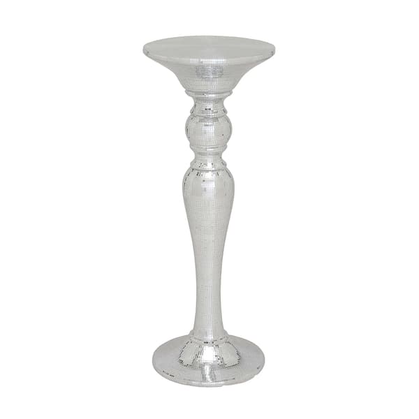 9th & Pike&#40;R&#41; Glam Colomn Pedestal Accent table