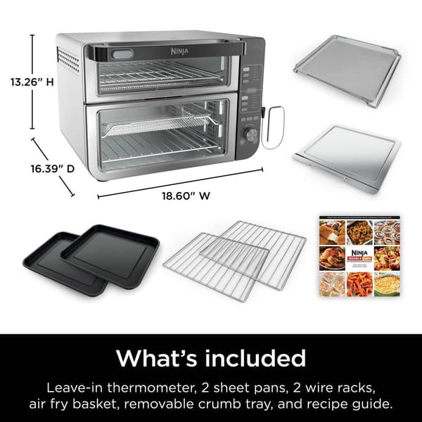 Ninja&#174; 12-in-1 Smart Double Oven with FlexDoor