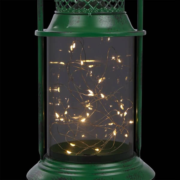Alpine String Light Metal and Glass Lantern